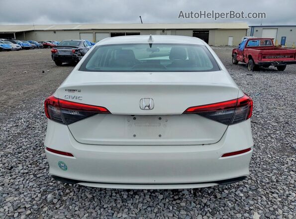 2HGFE2F2XPH561703 2023 HONDA CIVIC White Widok z tyłu