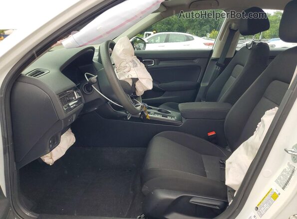 2HGFE2F2XPH561703 2023 HONDA CIVIC White Widok wnętrza z przodu