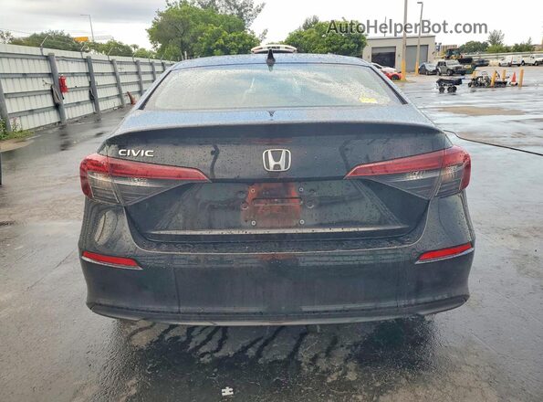 2HGFE2F2XSH511196 2025 HONDA CIVIC Black Widok z tyłu