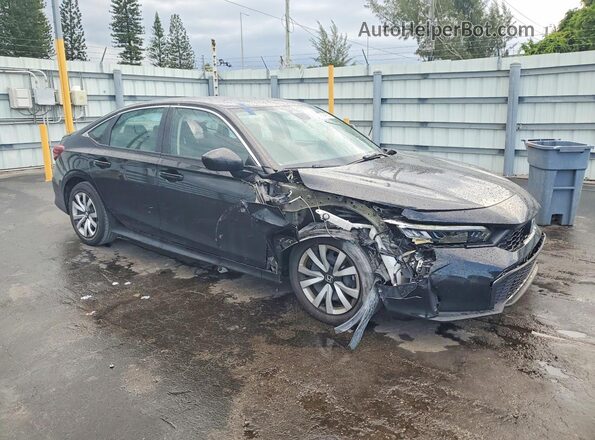 2HGFE2F2XSH511196 2025 HONDA CIVIC Black Przód prawy