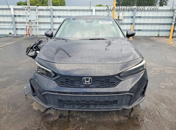 2HGFE2F2XSH511196 2025 HONDA CIVIC Black Widok z przodu