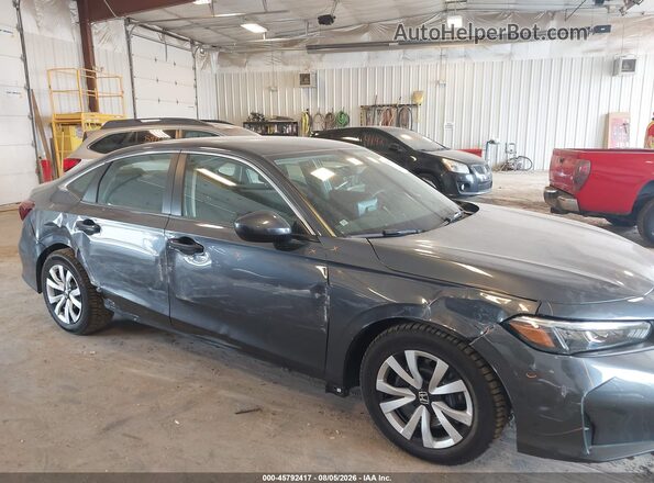 2HGFE2F2XSH524496 2025 HONDA CIVIC Gray Front view