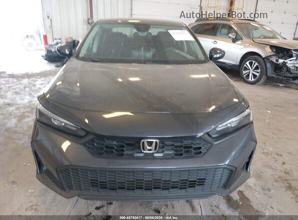 2HGFE2F2XSH524496 2025 HONDA CIVIC Gray Instrument cluster view
