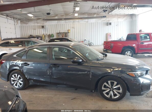 2HGFE2F2XSH524496 2025 HONDA CIVIC Gray Rear interior view