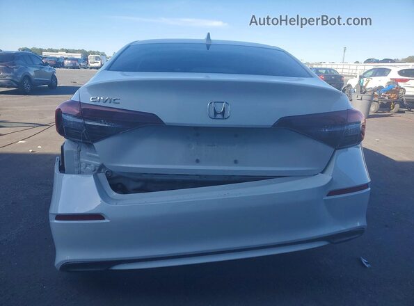 2HGFE2F2XSH565260 2025 HONDA CIVIC Белый Вид сзади