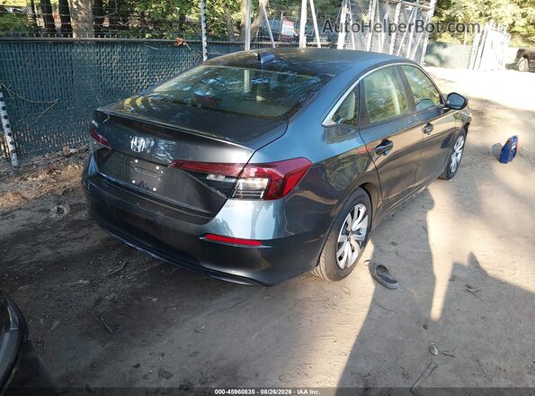 2HGFE2F2XSH599571 2025 HONDA CIVIC Gray Հետևի աջ