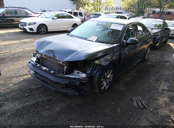 2HGFE2F2XSH599571 2025 HONDA CIVIC Gray Առջևի ձախ երեք քառորդ տեսարան