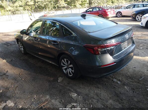 2HGFE2F2XSH599571 2025 HONDA CIVIC Gray Հետևի ձախ