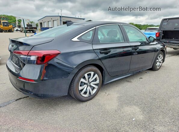 2HGFE2F2XSH601058 2025 HONDA CIVIC Black Rear right
