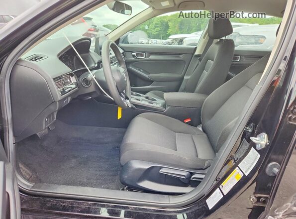 2HGFE2F2XSH601058 2025 HONDA CIVIC Black Front interior view
