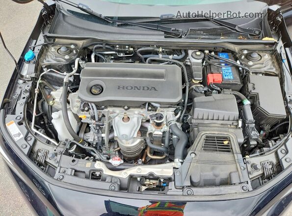 2HGFE2F2XSH601058 2025 HONDA CIVIC Black Rear interior view