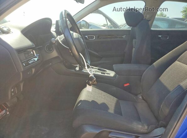 2HGFE2F31NH102081 2022 HONDA CIVIC Blue Սալոնի դիմացի տեսք