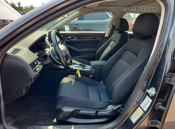 2HGFE2F31RH111062 2024 HONDA CIVIC Gray წინა სალონის ხედი