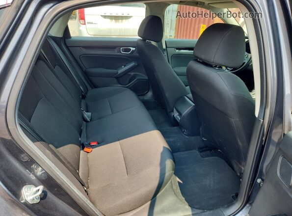2HGFE2F31RH111062 2024 HONDA CIVIC Gray უკანა სავარძლების ხედი