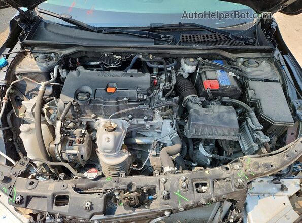 2HGFE2F31RH111062 2024 HONDA CIVIC Gray უკანა სალონის ხედი
