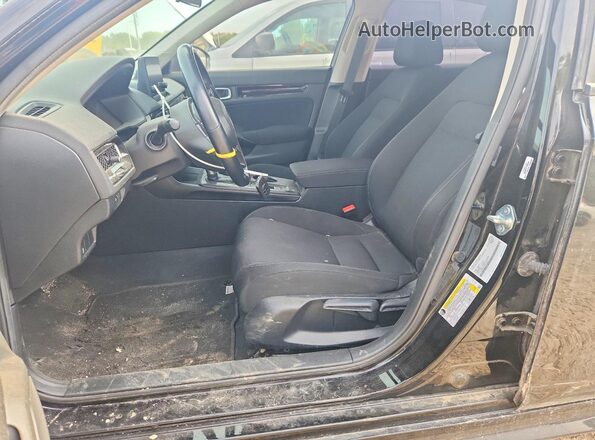 2HGFE2F32RH105111 2024 HONDA CIVIC Black Front interior view