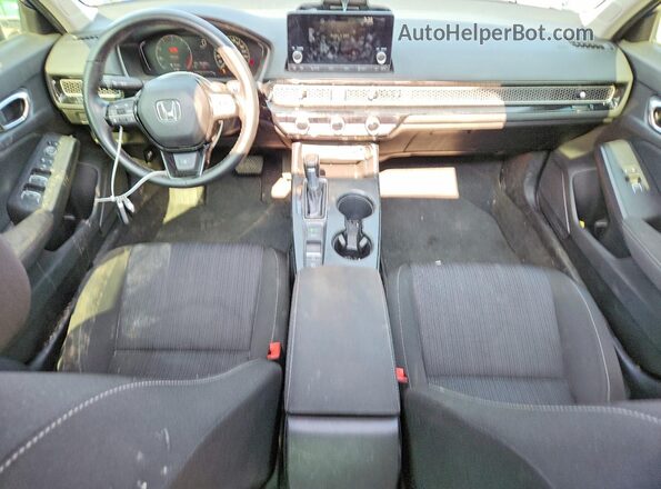 2HGFE2F33NH108741 2022 HONDA CIVIC Blue Dashboard view