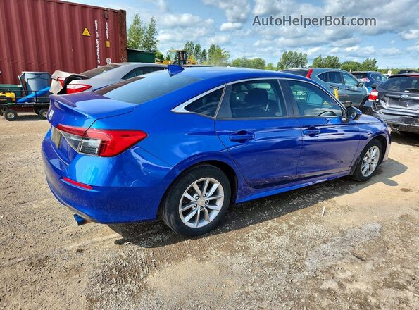 2HGFE2F33NH108741 2022 HONDA CIVIC Blue Rear right