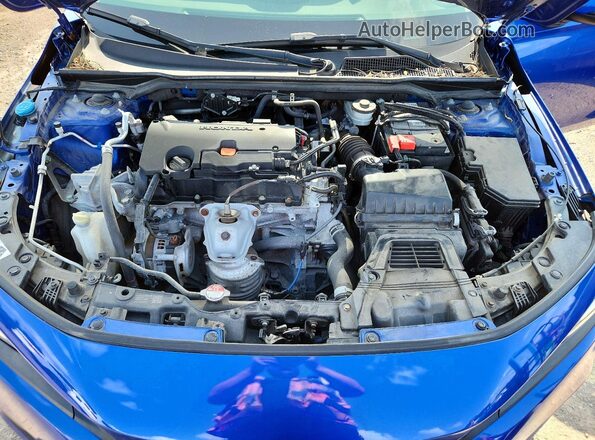2HGFE2F33NH108741 2022 HONDA CIVIC Blue Rear interior view