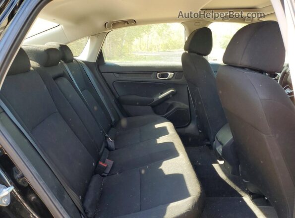 2HGFE2F33RH113895 2024 HONDA CIVIC Black Vista de los asientos traseros