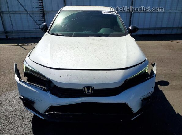 2HGFE2F50NH519368 2022 HONDA CIVIC White Vista frontal