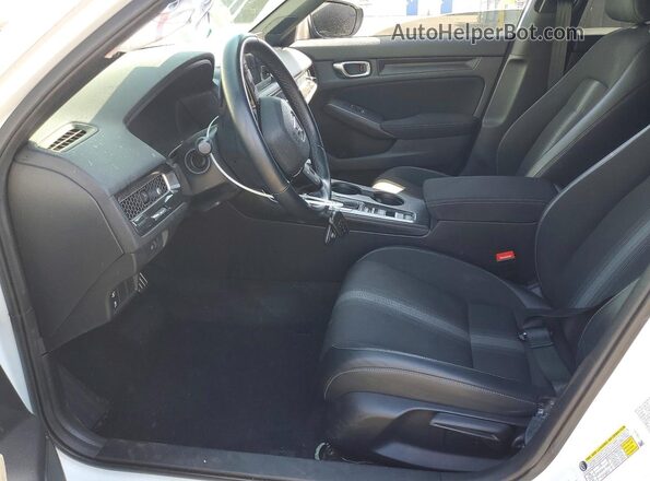 2HGFE2F50NH519368 2022 HONDA CIVIC White Vista interior delantera