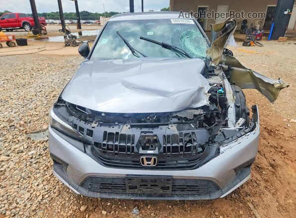 2HGFE2F50NH540642 2022 HONDA CIVIC Silver Widok z przodu
