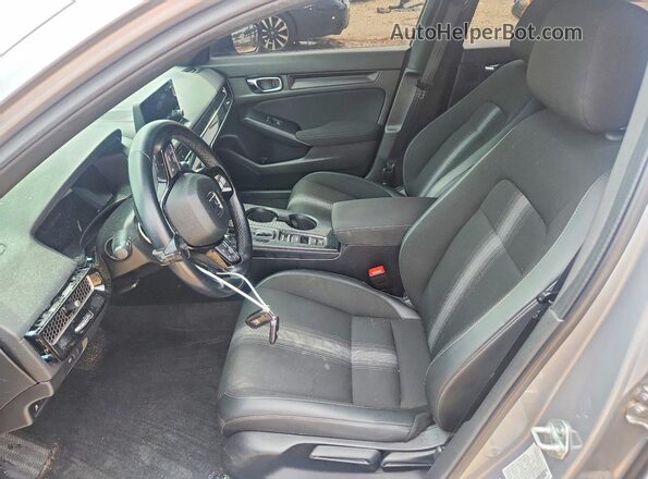 2HGFE2F50NH540642 2022 HONDA CIVIC Silver Widok wnętrza z przodu