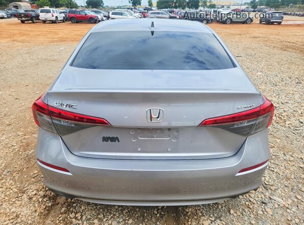2HGFE2F50NH540642 2022 HONDA CIVIC Silver Widok z tyłu