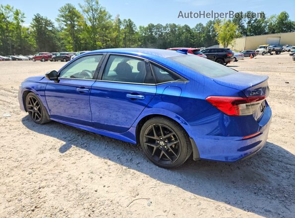 2HGFE2F50NH557540 2022 HONDA CIVIC Blue Tył lewy