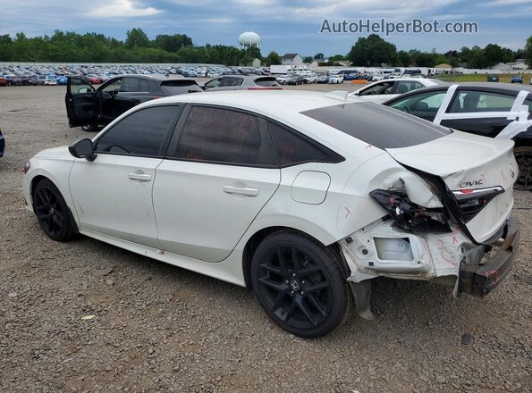 2HGFE2F50NH576427 2022 HONDA CIVIC White Հետևի ձախ
