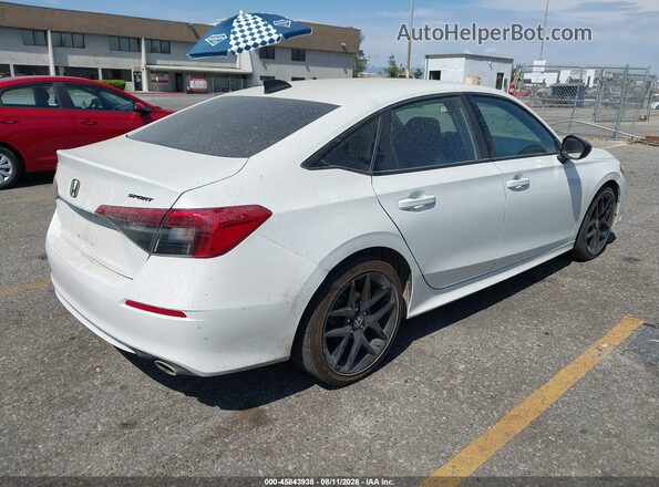 2HGFE2F50NH602573 2022 HONDA CIVIC Белый Задняя правая четверть