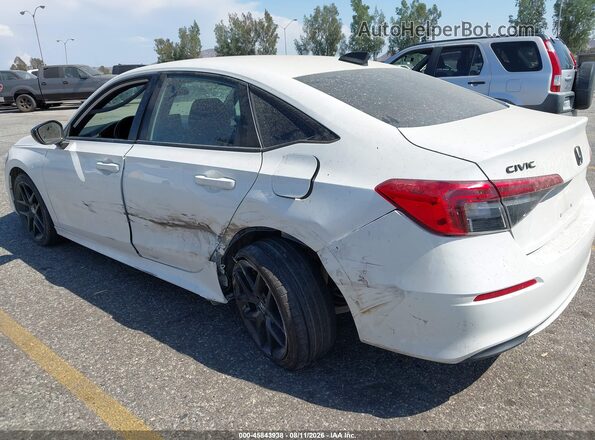2HGFE2F50NH602573 2022 HONDA CIVIC Белый Вид спереди