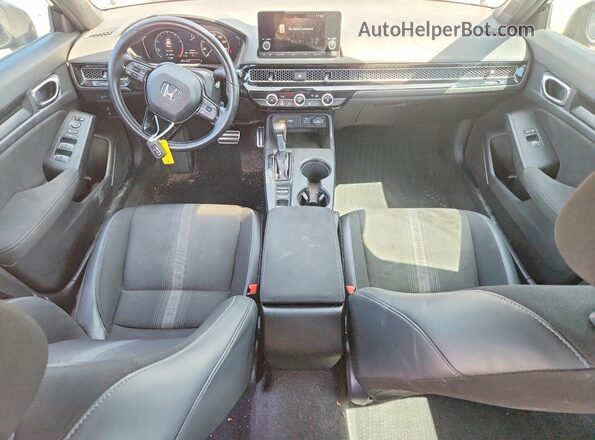 2HGFE2F50NH608034 2022 HONDA CIVIC Черный Вид панели приборов