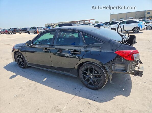 2HGFE2F50NH608034 2022 HONDA CIVIC Черный Задняя левая четверть