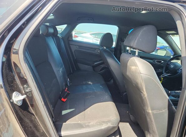 2HGFE2F50NH608034 2022 HONDA CIVIC Черный Вид задних сидений