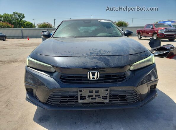 2HGFE2F50NH608034 2022 HONDA CIVIC Черный Вид спереди