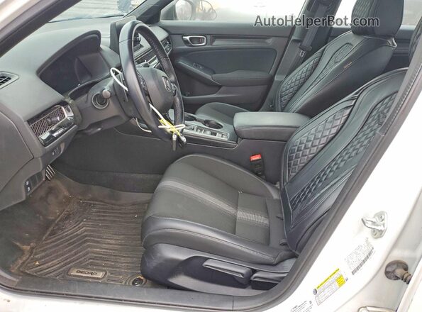 2HGFE2F50PH503433 2023 HONDA CIVIC White წინა სალონის ხედი