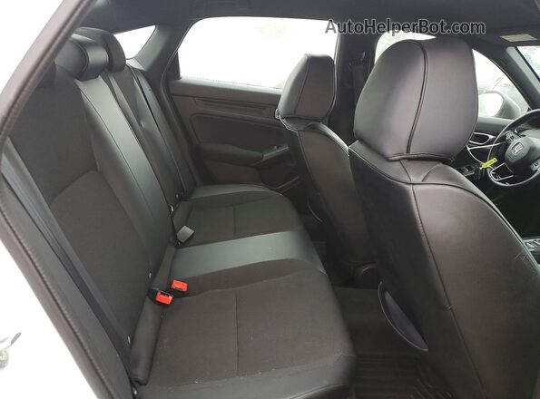 2HGFE2F50PH503433 2023 HONDA CIVIC White უკანა სავარძლების ხედი