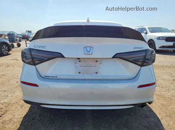 2HGFE2F50PH520698 2023 HONDA CIVIC White Widok z tyłu