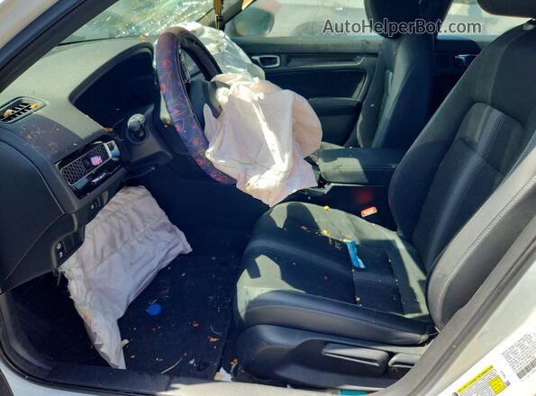 2HGFE2F50PH520698 2023 HONDA CIVIC White Widok wnętrza z przodu