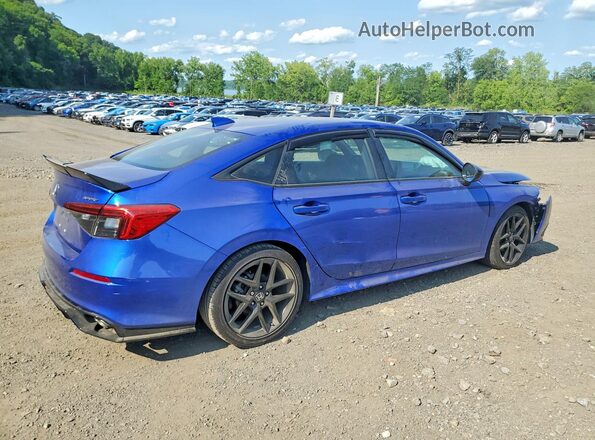 2HGFE2F50PH527957 2023 HONDA CIVIC Blue Tył prawy