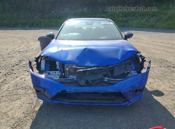 2HGFE2F50PH527957 2023 HONDA CIVIC Blue Widok z przodu