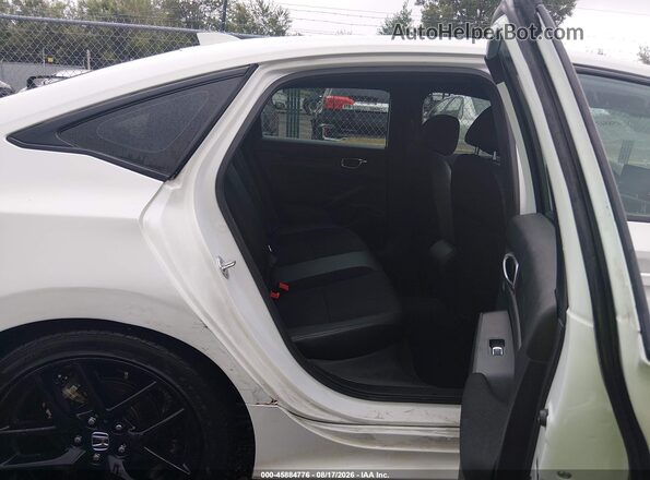 2HGFE2F50PH544077 2023 HONDA CIVIC White Vista de la etiqueta del VIN