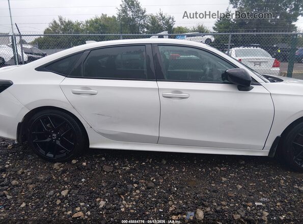 2HGFE2F50PH544077 2023 HONDA CIVIC White Vista del cuadro de instrumentos