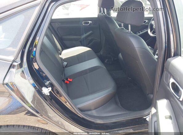 2HGFE2F50PH554821 2023 HONDA CIVIC Black Vista de la etiqueta del VIN