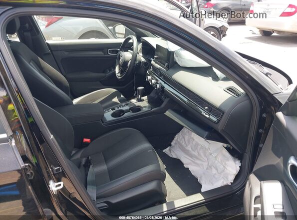 2HGFE2F50PH554821 2023 HONDA CIVIC Black Vista interior delantera