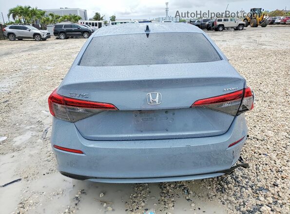 2HGFE2F50RH500096 2024 HONDA CIVIC Gray Rear view