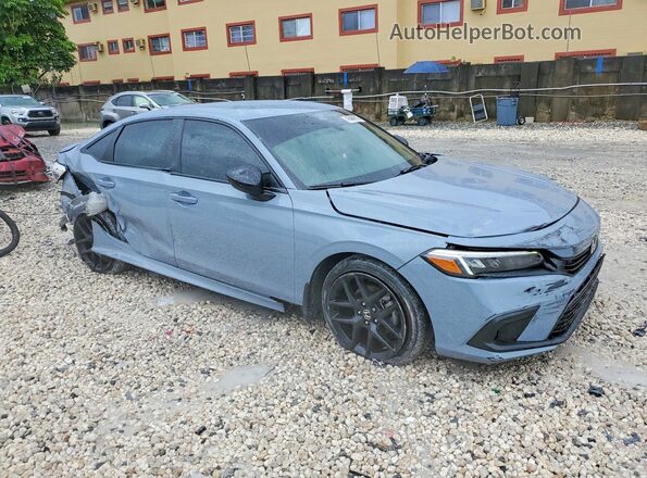 2HGFE2F50RH500096 2024 HONDA CIVIC Gray Front right