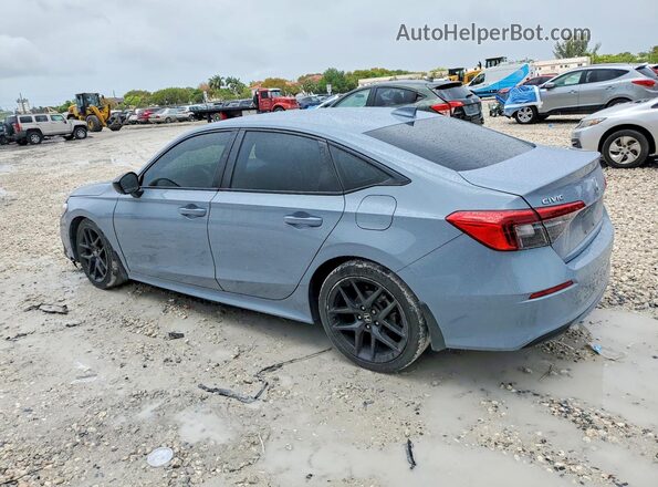 2HGFE2F50RH500096 2024 HONDA CIVIC Gray Rear left